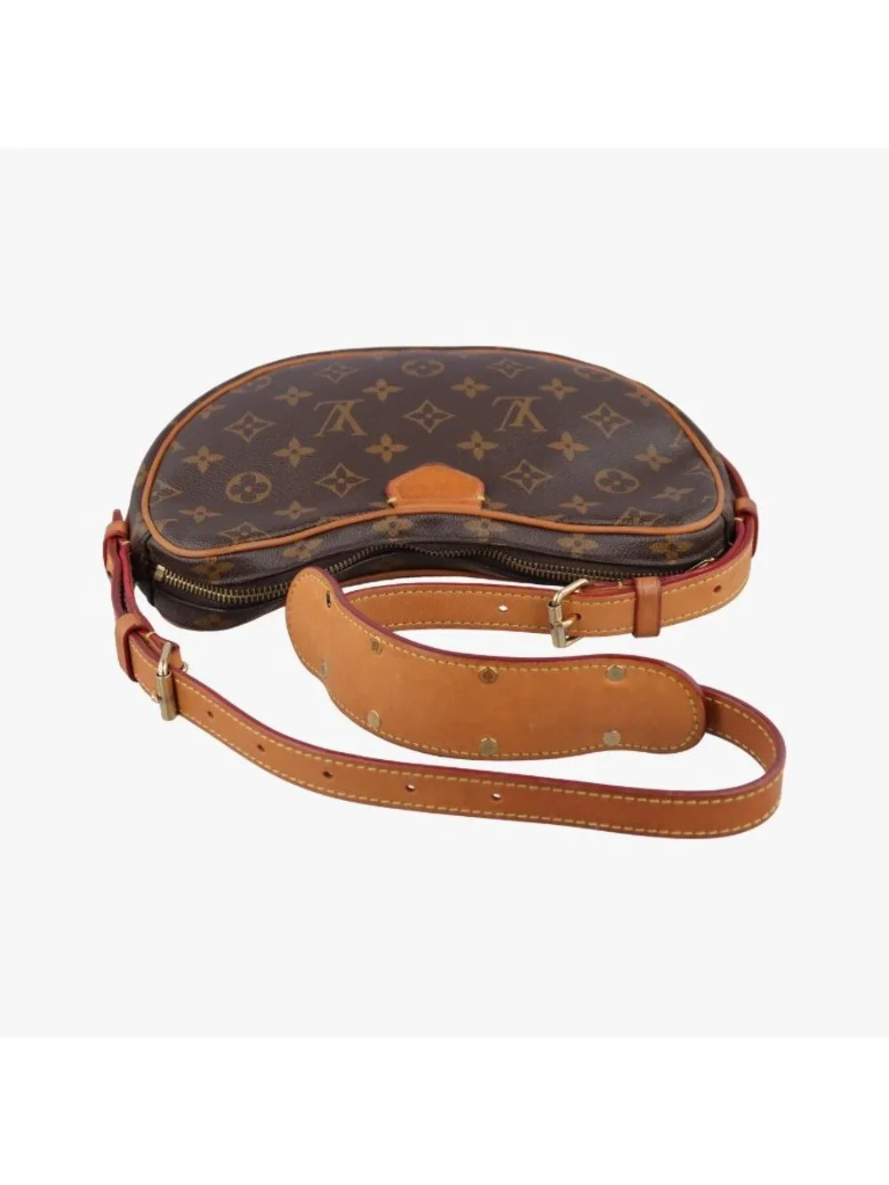 Louis Vuitton Croissant MM Brown Monogram Canvas Shoulder